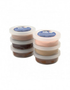 Silk Clay Lichtroze 6dlg.