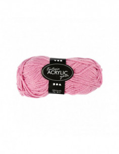 Acrylgaren Roze 50gr 80m