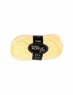 Acrylgaren Lichtgeel 50gr 80m