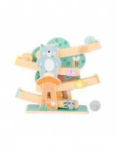 Houten Knikkerbaan Dieren...