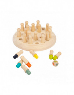 Houten Kleuren Memo Spel