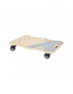 Houten Rollerbord Blauw
