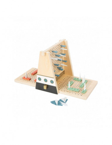 Houten Strategie Spel Slag om de Schepen