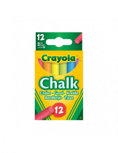 Crayola Bordkrijt Kleur 12st. B