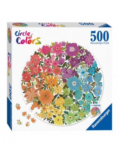 Circle of Colors Puzzels - Flowers...