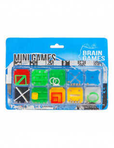 Brain Games Mini Puzzels 10st.