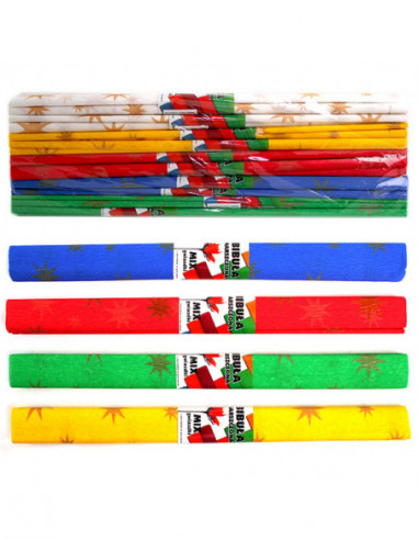 Crepepapier Sterren Set van 10