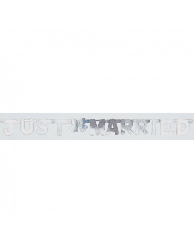 Letterslinger Just Married 1,3 Meter