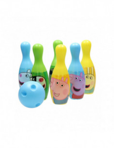 Bowlingset Peppa Pig 7dlg.