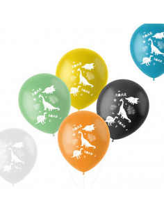 Dino Ballonnen Roars, 6st.