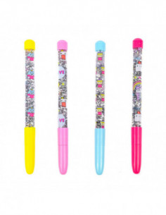 Pen met Water Glitters