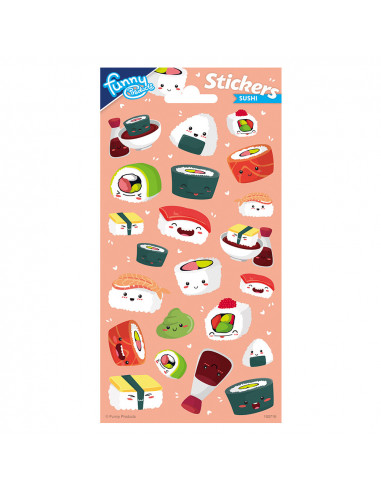 Stickervel Kawaii Sushi