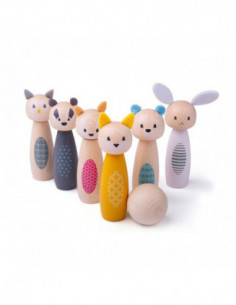 Bigjigs Houten Kegelspel...