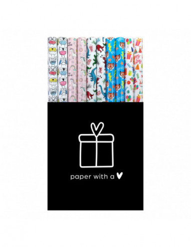 Kids Collectie Inpakpapier 50st.