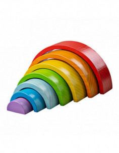 Klein Houten Regenboog...