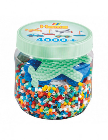 Hama Strijkkralenset in Pot 4000st.