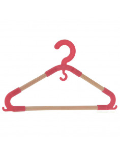 Kleerhanger 3 Stuks Rood