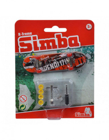 Vinger Skateboard X-Treme Kleur met...