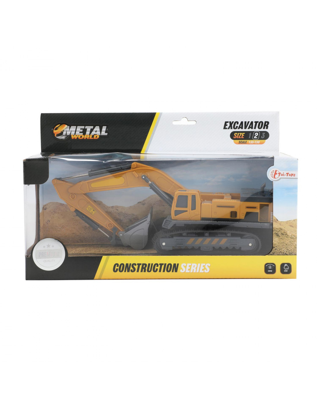 METAL Bouwvoertuig Graafmachine met... METAL Bouwvoertuig Graafmachine met...