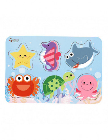Classic World Houten Puzzel Oceaan...