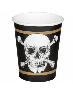 Bekertjes Papier Piraten 10...