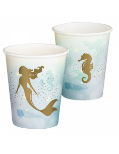 Bekertjes Papier Zeemeermin...