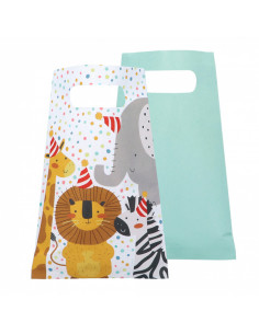 Uitdeelzakjes Papier Safari...