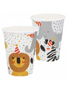 Bekertjes Papier Safari 8...