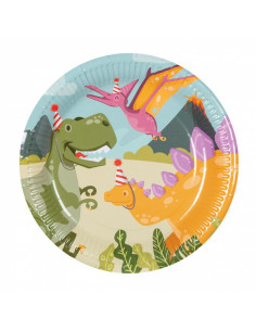 Bordjes Papier Dino 10 Stuks