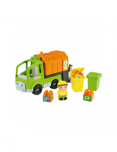 Abrick Vuilniswagen met Accessoires