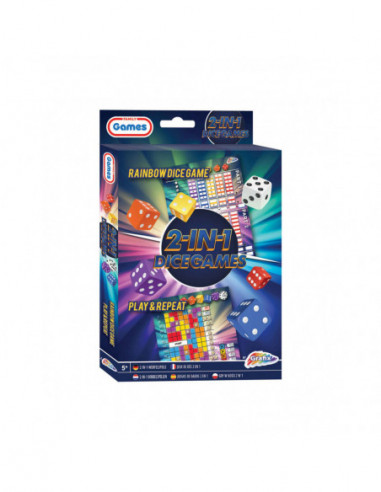 Dobbelspellen 2in1 (Rainbow Dice &...