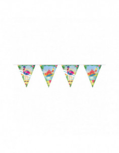 Vlaggenlijn Flamingo 10mtr.