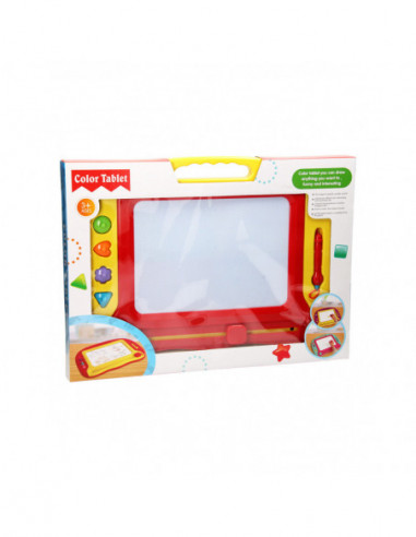 Magnetisch Tekenbord XL Geel/Rood