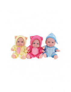 Beau Babypopje met Slaapmuts