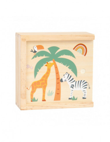 Houten Memo Safari