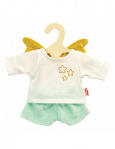 Poppenoutfit Engel 28-35 cm