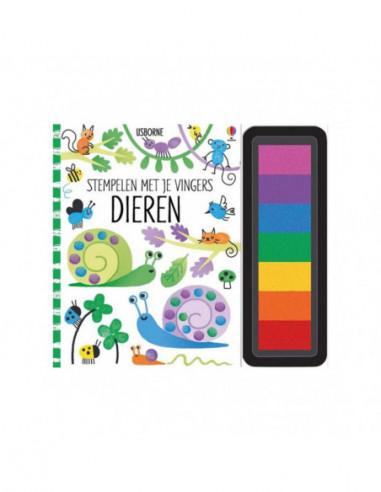 Stempelen met je vingers - Dieren