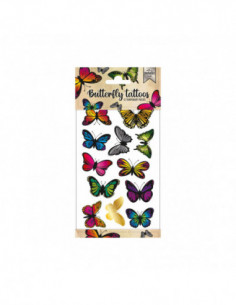 Metallic Tattoos - Vlinders