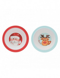 Kerst Schaal Melamine 400ml
