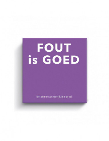 Gift Game: Fout is Goed Kaartspel