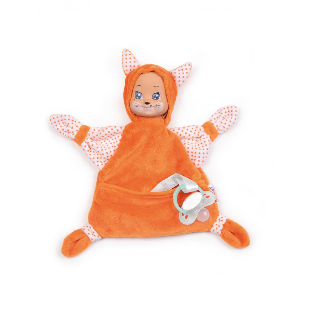 Smoby Minikiss Knuffeldoekje - Vos