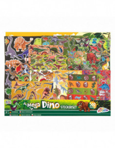 Mega Stickerset Dinosaurus...