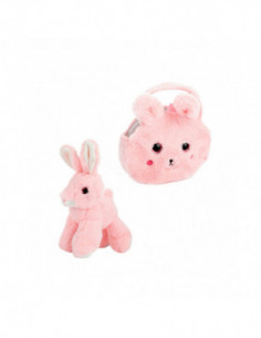 Knuffeldier in Handtas...