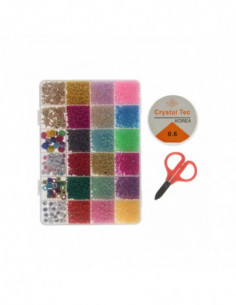 Luxe Glaskralen Set 300gr.