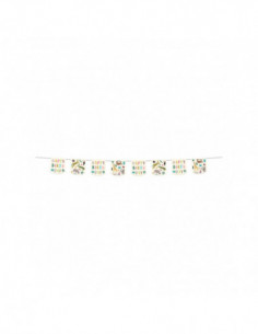 Vlaggenlijn Wilde Dieren 6m