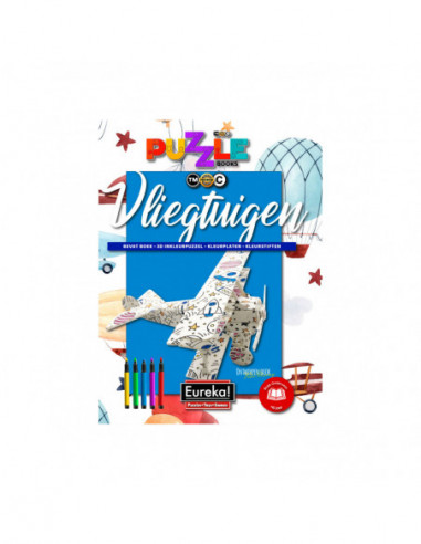 Eureka 3D Puzzel Books - Vliegtuigen