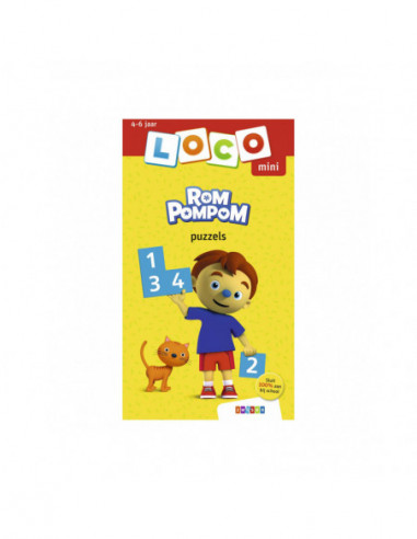 Mini Loco Rompompom Puzzels (4-6 jaar)