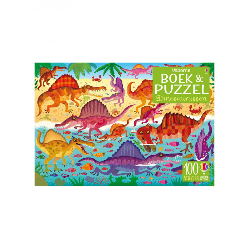 Dinosaurussen Boek en Puzzel