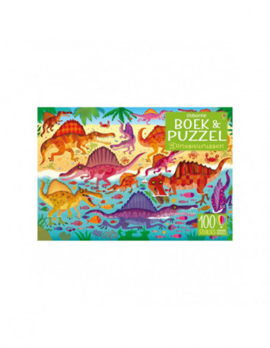Dinosaurussen Boek en Puzzel