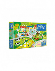 Boek en Puzzel Op de Boerderij